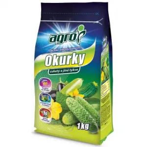Organo - minerální hnojivo pro OKURKY a jiné TYKVE, Agro, balení 1 kg