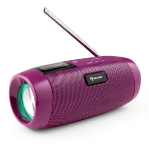 Auna Blaster DAB Radio, prijenosni Bluetooth zvučnik, DAB / DAB + / FM, baterija, LCD #4181