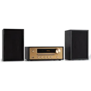 Auna Berklee, HiFi stereo sustav, Bluetooth, stereo zvučnici, UWK, MP3, USB, Line-In #5379