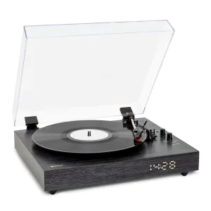 Auna auna TT-Classic Chrono, gramofon, poklopac za prašinu, Bluetooth, uključujući zvučnike, 33/45/78 o/min #5939