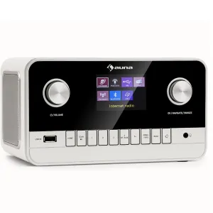 Auna Connect 100 MKII, Internet radio, Media Player, Bluetooth, DAB/DAB+, kontrola putem aplikacije