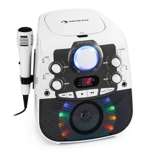 Auna StarMaker 2.0, karaoke sustav, bluetooth funkcija, CD uređaj, uključujući mikrofon #3186