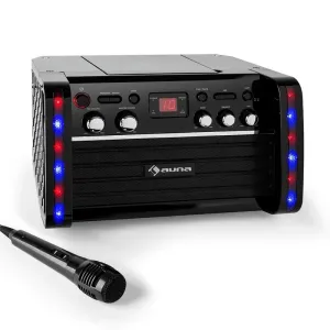 Auna Disco Fever uređaj za karaoke CD-/CD+G-Player držač za iPad