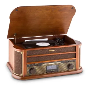 Retro stereo sustav Auna Belle Epoque 1908, USB, CD, MP3