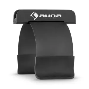 Auna SmartHold, crna, stalak za tablete i smartphone, metal, guma, fleksibilni, prijenosni
