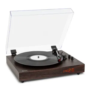 Auna auna TT-Classic Chrono, gramofon, poklopac za prašinu, Bluetooth, uključujući zvučnike, 33/45/78 o/min #4531