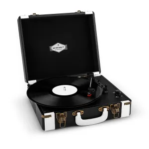 Auna Jerry Lee, retro gramofon, LP, USB, crno-bijeli