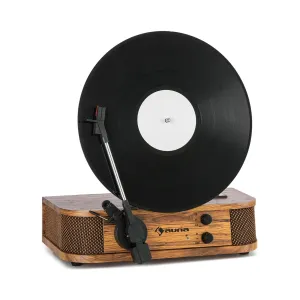 Auna Verticalo SE, retro gramofon, USB, BT, linijski izlaz, drvo