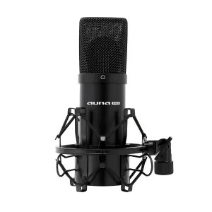 Auna Pro Kondenzatorski mikrofon MIC-900B, USB, crni