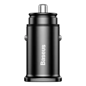Baseus Square 2x USB QC 3.0 auto punjač, crno