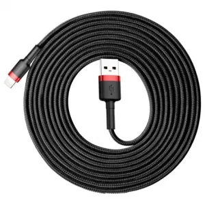 Baseus Cafule kabel USB / Lightning QC 3.0 2A 3m, crno/crvena #362345