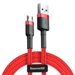 Baseus Cafule kabel USB / Micro USB QC 3.0 1.5A 2m, crvena #362295