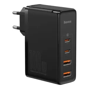 Baseus GaN2 Pro punjač 2x USB / 2x USB-C 100W QC PD, crno #362053