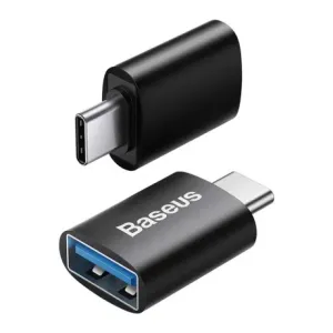 Baseus Ingenuity Mini OTG adapter USB-C / USB 3.1, crno #362003