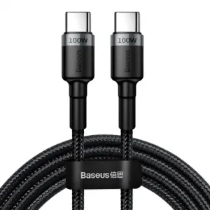 Baseus Cafule kabel USB-C / USB-C PD 2.0 5A 2m, siva #362030