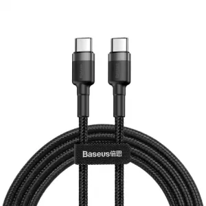 Baseus Cafule kabel USB-C / USB-C PD2.0 QC3.0 3A 2m, crno/siva #362309