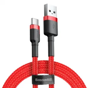 Baseus Cafule kabel USB / USB-C QC 3.0 1m, crvena #362279