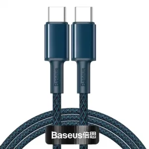 Baseus Data kabel USB-C / USB-C PD QC 100W 5A 1m, plava #362130