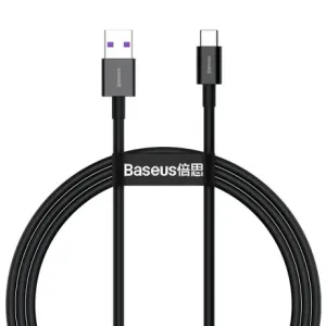 Baseus Superior kabel USB / USB-C 66W 6A 1m, crno #362001