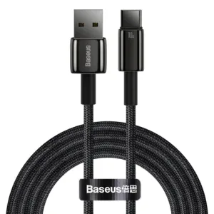 Baseus Tungsten kabel USB / USB-C 100W 2m, crno #362237