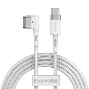 Baseus Zinc magnetski kabel L-shape MacBook Power / USB-C 60W 2m, bijela