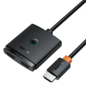 Baseus AirJoy HDMI adapter 4K + kabel 1m, crno