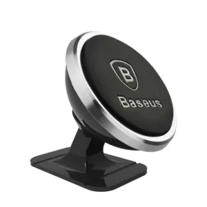 Baseus 360 magnetski držač mobitela za auto, srebro #408609