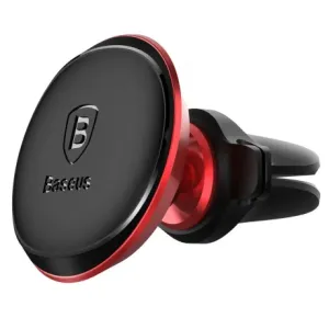 Baseus Magnetic Air Vent magnetski držač mobitela za auto, crvena #362165