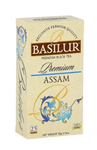 Černý čaj, Basilur Premium Assam, porcovaný bez přebalu, 25 sáčků