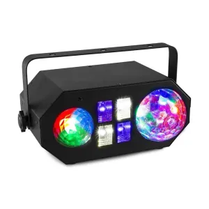 Beamz LEDWAVE, LED Jellyball, 6x3W, RG,B Waterwave, 1x4W, RGBW, UV/Strobe,  x3 W, crna