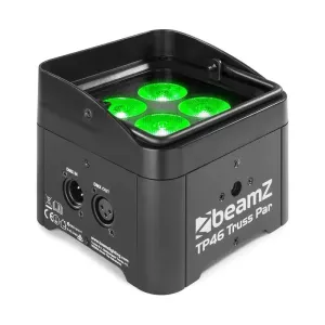 Beamz TP 46 Truss Par, uplight reflektor, 4 x 4 W 4 u 1 LED dioda, RGB-UV, 9 DMX kanala