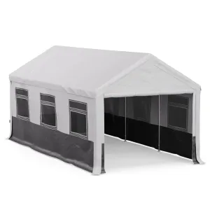 Blumfeldt Party Haven, šator, 598 x 296 x 280 cm, otporan na vremenske uvjete, čelični okvir, jednostavan za sastavljanje, s bočnim stijenkama