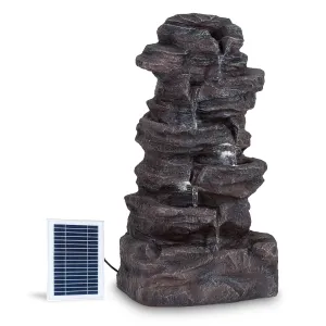 Blumfeldt Stonehenge XL, solarna fontana, LED rasvjeta, poliresin, litij-ionska baterija #5335
