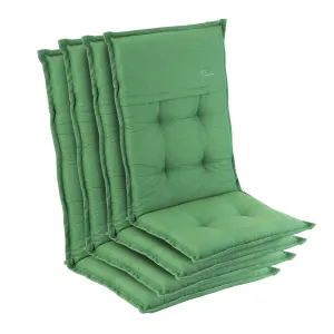 Blumfeldt Coburg, presvlake, presvlake za naslonjače, visoka leđa, vrtna stolica, poliester, 53 x 117 x 9 cm, 4 x navlaka #3600