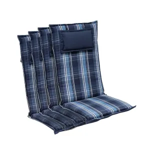 Blumfeldt Donau, jastuk za stolicu, visoki naslon, za vrtnu stolice, poliester, 50 × 120 × 6 cm #3940