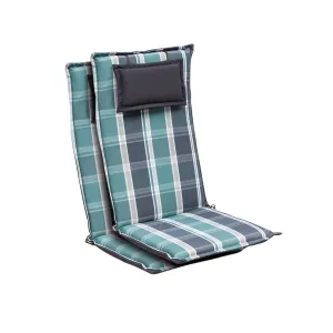 Blumfeldt Donau, jastuk za stolicu, visoki naslon, za vrtnu stolice, poliester, 50 × 120 × 6 cm, 1 x jastuk #3559