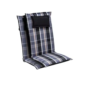 Blumfeldt Elbe, navlaka, navlaka za fotelju, visoki naslon, vrtna stolica, Dralon, 50x120x8cm, 2 x navlaka