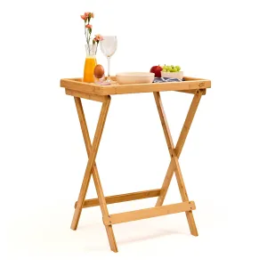 Blumfeldt Praktični stol za doručak, lagan, 50 × 66 × 38 cm, održiv, bambus