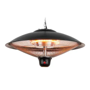 Blumfeldt Heizsporn, stropna grijalica, 60,5 cm (Ø), LED lampa, daljinski upravljač #3808