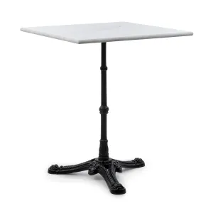Blumfeldt Patras Onyx, bistro stol, u stilu secesije, mramor, 60 × 60 cm, visina: 72 cm, okrugli