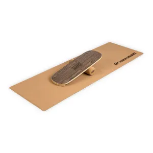 BoarderKING Indoorboard Flow, daska za ravnotežu, podloga, valjak, drvo / pluta