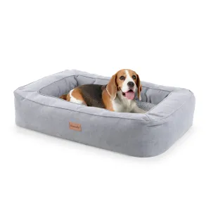 Brunolie Bruno, krevet za psa, košara za psa, periva, ortopedska, protuklizna, prozračna, memorijska pjena, veličina M (80 × 17 × 55 cm)