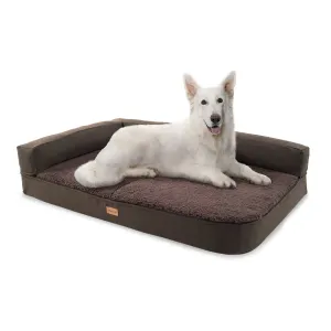 Brunolie Bruno, krevet za psa, podloga za psa, periva, ortopedska, protuklizna, prozračna, memorijska pjena, veličina L (120 × 12 × 80 cm) #3720
