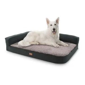 Brunolie Odin, krevet za psa, podloga za psa, periva, ortopedska, protuklizna, prozračna, memorijska pjena, veličina L (120 × 12 × 80 cm) #3727