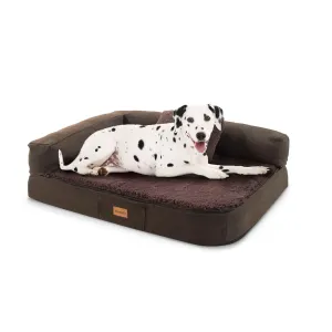 Brunolie Odin, krevet za psa, podloga za psa, periva, ortopedska, protuklizna, prozračna, memorijska pjena, veličina M (100 × 12 × 80 cm) #3716