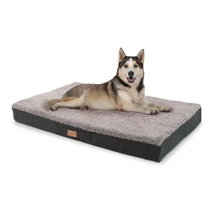 Brunolie Balu, podloga za psa, jastuk za psa, perivi, ortopedski, protuklizni, prozračna memorijska pjena, veličina L (100 × 10 × 65 cm)