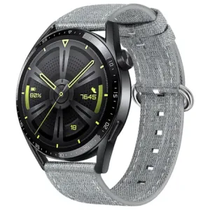 BStrap Denim remen za Huawei Watch 3 / 3 Pro, gray