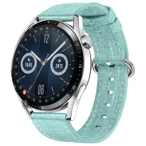 BStrap Denim remen za Huawei Watch 3 / 3 Pro, light green