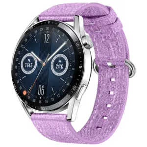 BStrap Denim remen za Huawei Watch 3 / 3 Pro, purple