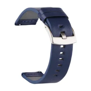 BStrap Fine Leather remen za Huawei Watch 3 / 3 Pro, blue